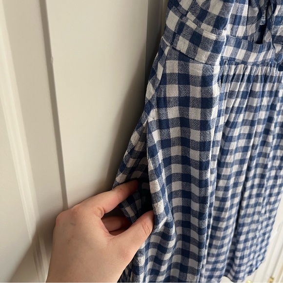Old Navy Gingham Tie Front Dress - Picture 3 of 6